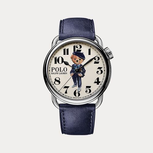 Montre Ricky Pinstripes Polo Bear 38 MM - Polo Ralph Lauren - Modalova