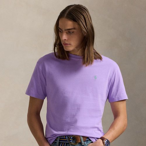 T-shirt à col rond Custom Slim Fit - Polo Ralph Lauren - Modalova