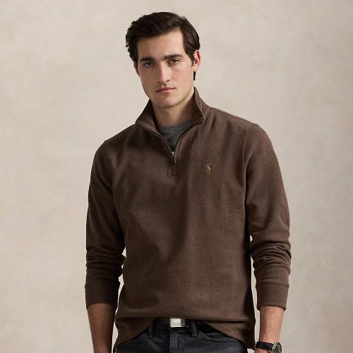 Pull demi-zippé côtelé Estate - Polo Ralph Lauren - Modalova