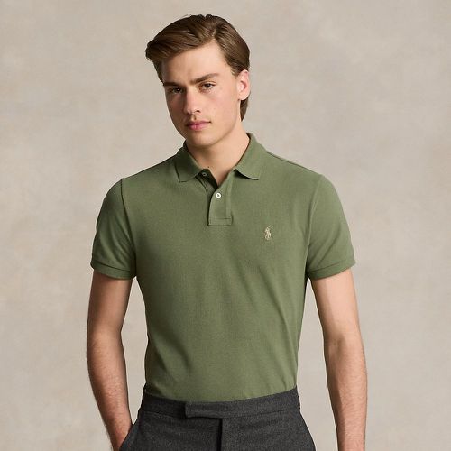 Polo en piqué coupe ajustée - Polo Ralph Lauren - Modalova