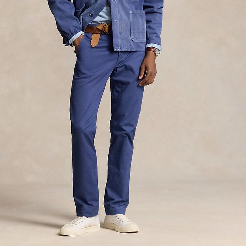 Pantalon chino stretch droit délavé - Polo Ralph Lauren - Modalova