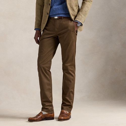 Pantalon chino stretch droit délavé - Polo Ralph Lauren - Modalova