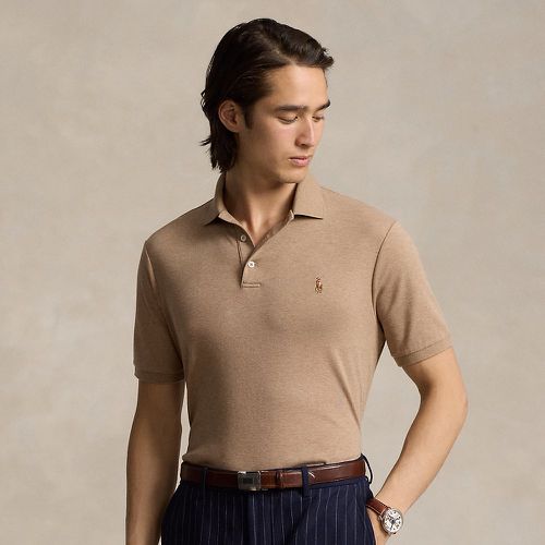 Polo en coton doux coupe ajustée - Polo Ralph Lauren - Modalova