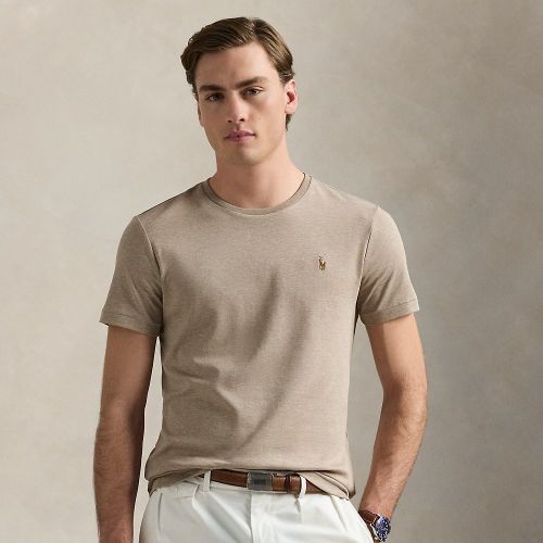 T-shirt Custom Slim Fit en coton doux - Polo Ralph Lauren - Modalova