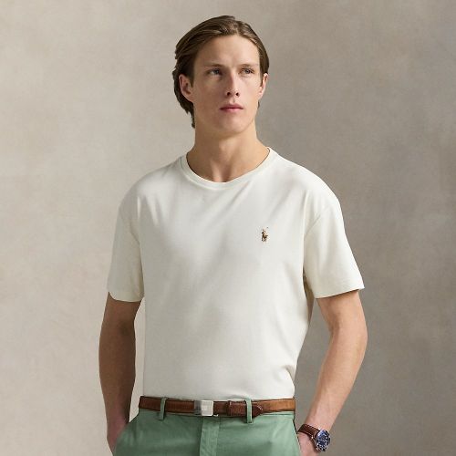 T-shirt ajusté en coton doux - Polo Ralph Lauren - Modalova