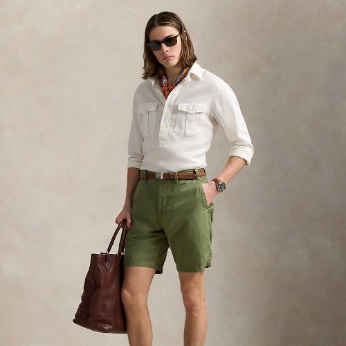 Short classique en lin et coton 21,6 cm - Polo Ralph Lauren - Modalova
