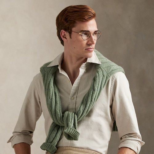 Chemise Oxford ajustée - Polo Ralph Lauren - Modalova