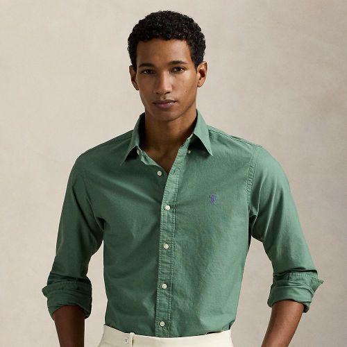 Chemise Oxford cintrée teinte en pièce - Polo Ralph Lauren - Modalova