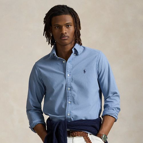 Chemise Oxford cintrée teinte en pièce - Polo Ralph Lauren - Modalova