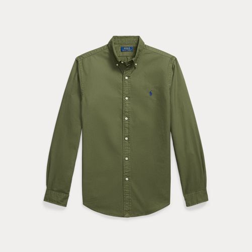 Chemise Oxford teinte en pièce Slim Fit - Polo Ralph Lauren - Modalova