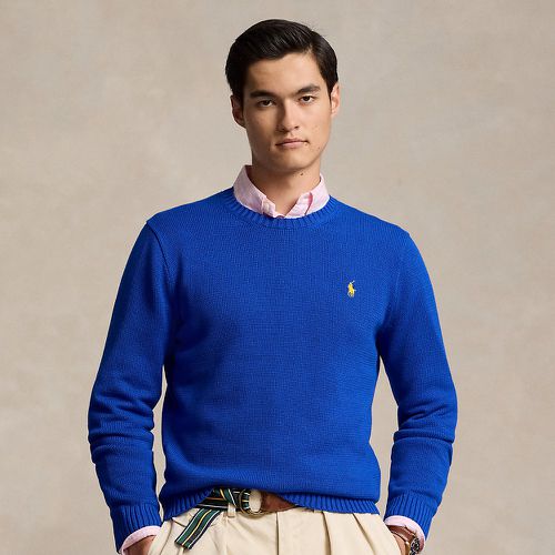 Pull col rond en coton - Polo Ralph Lauren - Modalova