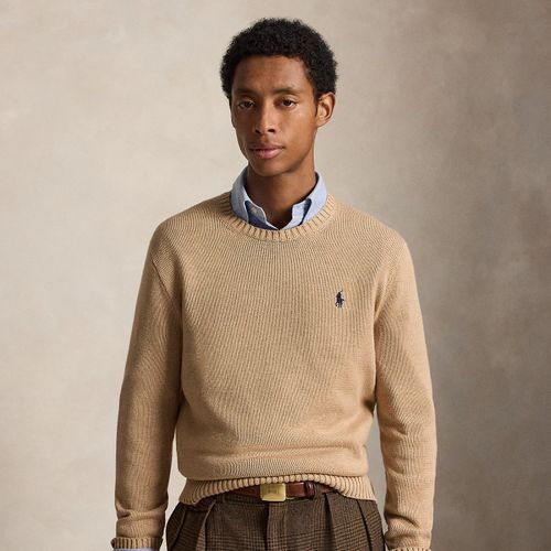 Pull col rond en coton - Polo Ralph Lauren - Modalova