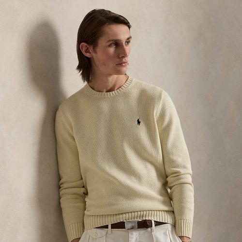 Pull col rond en coton - Polo Ralph Lauren - Modalova