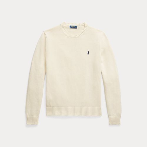 Pull col rond en coton - Polo Ralph Lauren - Modalova