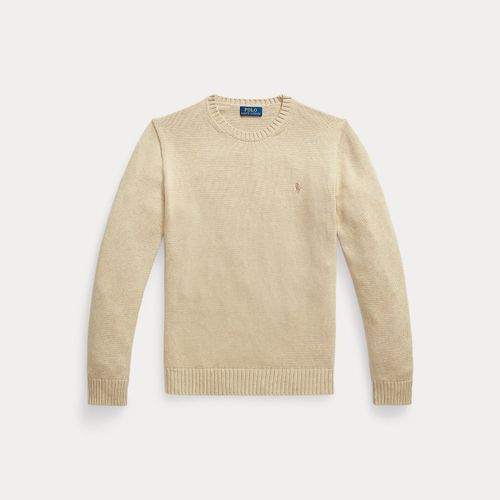 Pull col rond en coton - Polo Ralph Lauren - Modalova