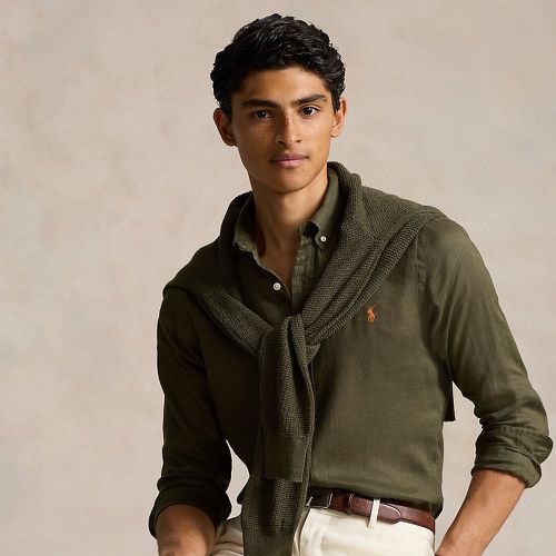 Chemise cintrée en lin - Polo Ralph Lauren - Modalova