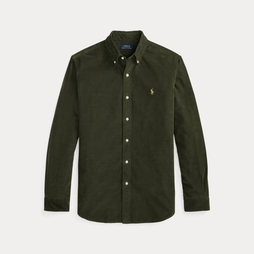 Chemise ajustée en velours côtelé - Polo Ralph Lauren - Modalova