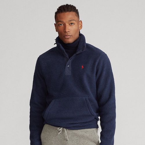 Pull col cheminée en polaire gratté - Polo Ralph Lauren - Modalova