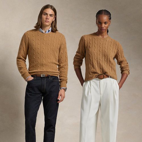 Le pull en cachemire torsadé iconique - Polo Ralph Lauren - Modalova