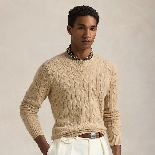 Le pull en cachemire torsadé iconique - Polo Ralph Lauren - Modalova