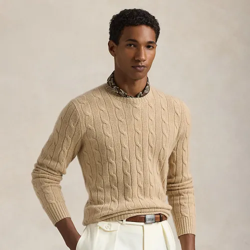 Le pull en cachemire torsadé iconique - Polo Ralph Lauren - Modalova