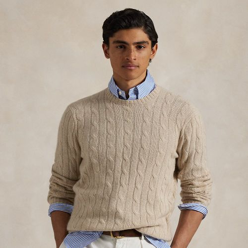 Le pull en cachemire torsadé iconique - Polo Ralph Lauren - Modalova