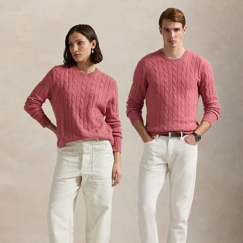 Le pull en cachemire torsadé iconique - Polo Ralph Lauren - Modalova