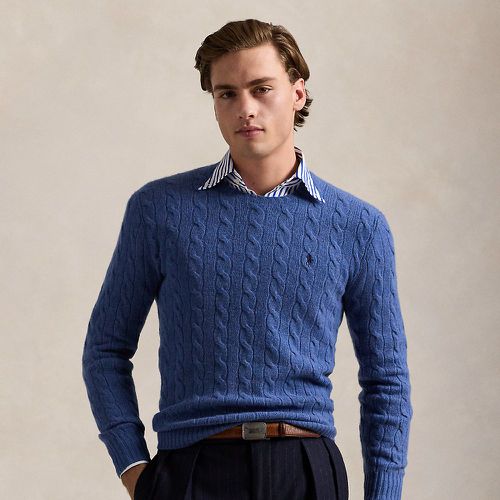 Pull torsadé en laine et cachemire - Polo Ralph Lauren - Modalova