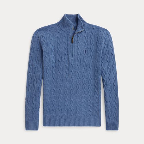 Pull torsadé demi-zippé - Polo Ralph Lauren - Modalova