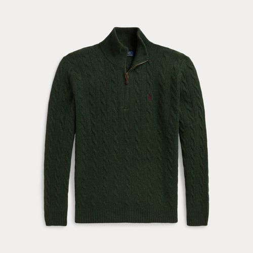 Pull torsadé demi-zippé - Polo Ralph Lauren - Modalova