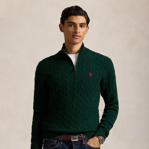 Pull torsadé en laine et cachemire - Polo Ralph Lauren - Modalova