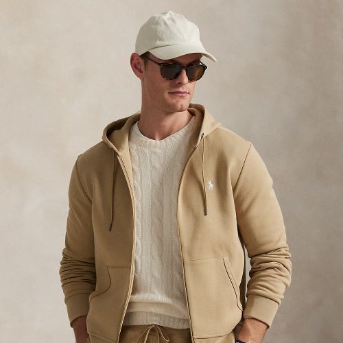 Sweat à capuche en maille double - Polo Ralph Lauren - Modalova