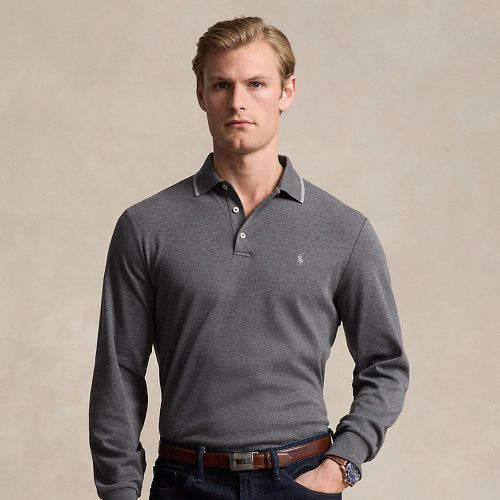 Polo en coton doux coupe ajustée - Polo Ralph Lauren - Modalova