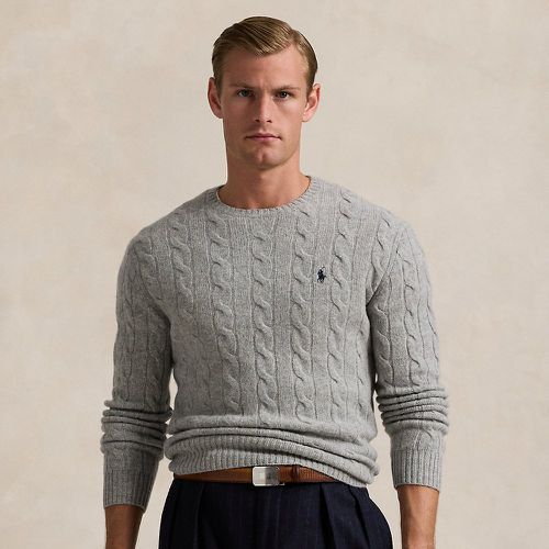 Pull en laine torsadée - Polo Ralph Lauren - Modalova