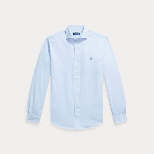 Chemise à col évasé en jersey - Polo Ralph Lauren - Modalova