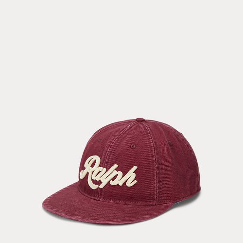 Casquette à appliqué en sergé - Polo Ralph Lauren - Modalova