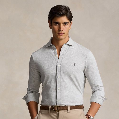 Chemise en jersey pied-de-poule - Polo Ralph Lauren - Modalova