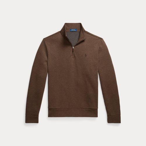 Pull demi-zippé à maille double en piqué - Polo Ralph Lauren - Modalova