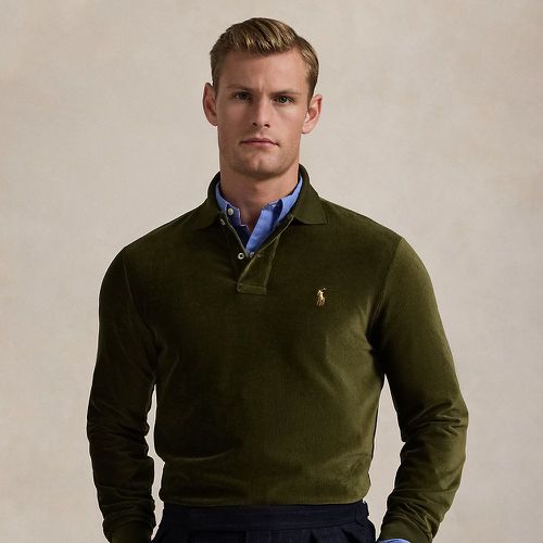 Polo classique maille de velours côtelé - Polo Ralph Lauren - Modalova