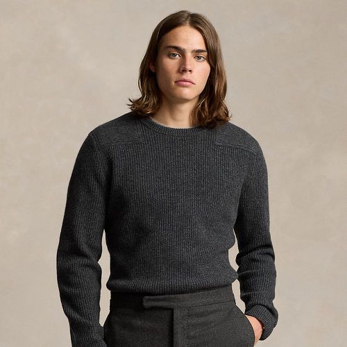 Pull col rond à pans contrastés en laine - Polo Ralph Lauren - Modalova