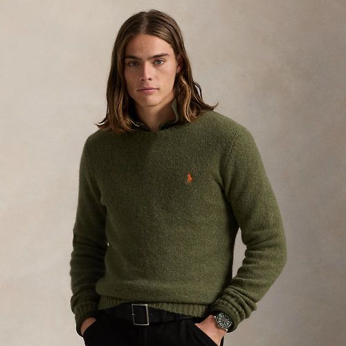 Pull col rond texturé - Polo Ralph Lauren - Modalova