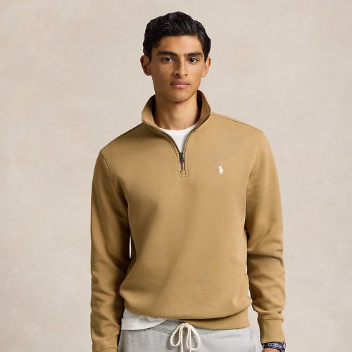 Pull demi-zippé à maille double - Polo Ralph Lauren - Modalova