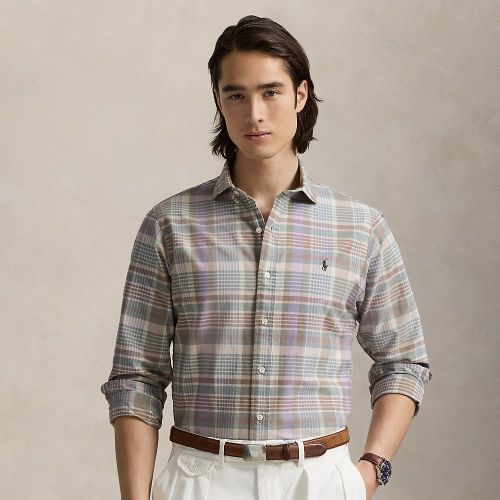 Chemise Oxford tattersall Custom Fit - Polo Ralph Lauren - Modalova