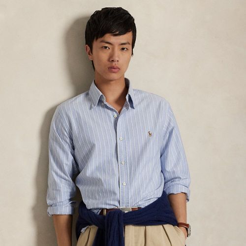 Chemise Oxford à rayures Custom Fit - Polo Ralph Lauren - Modalova