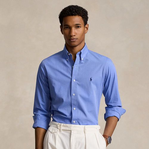 Chemise ajustée en popeline stretch - Polo Ralph Lauren - Modalova