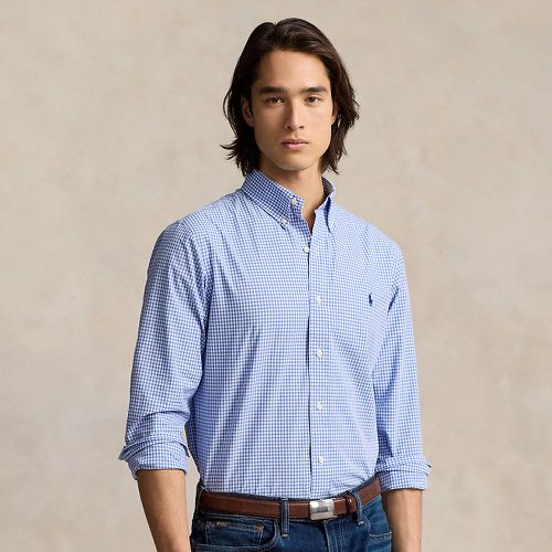 Chemise ajustée en popeline stretch - Polo Ralph Lauren - Modalova