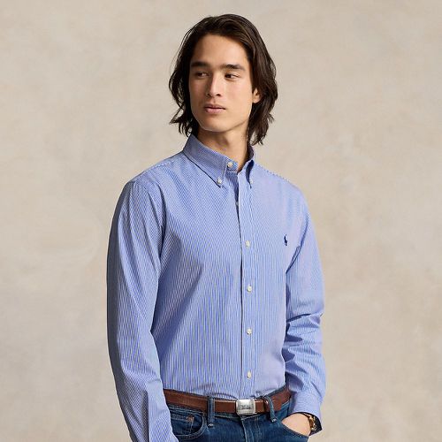 Chemise ajustée en popeline stretch - Polo Ralph Lauren - Modalova