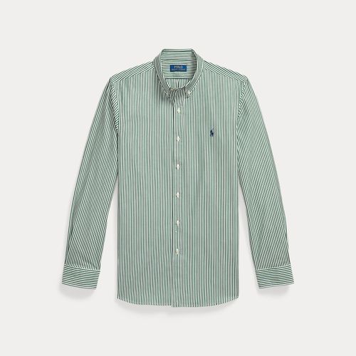 Chemise rayée Slim Fit popeline stretch - Polo Ralph Lauren - Modalova