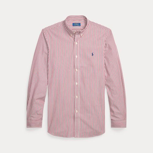 Chemise rayée Slim Fit popeline stretch - Polo Ralph Lauren - Modalova