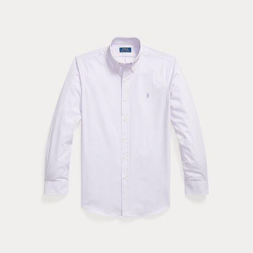 Chemise rayée popeline Custom Fit - Polo Ralph Lauren - Modalova